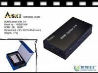 高效传输利器 艾森ASK x4进4出HDMI分配器mini拆解与批发分析
